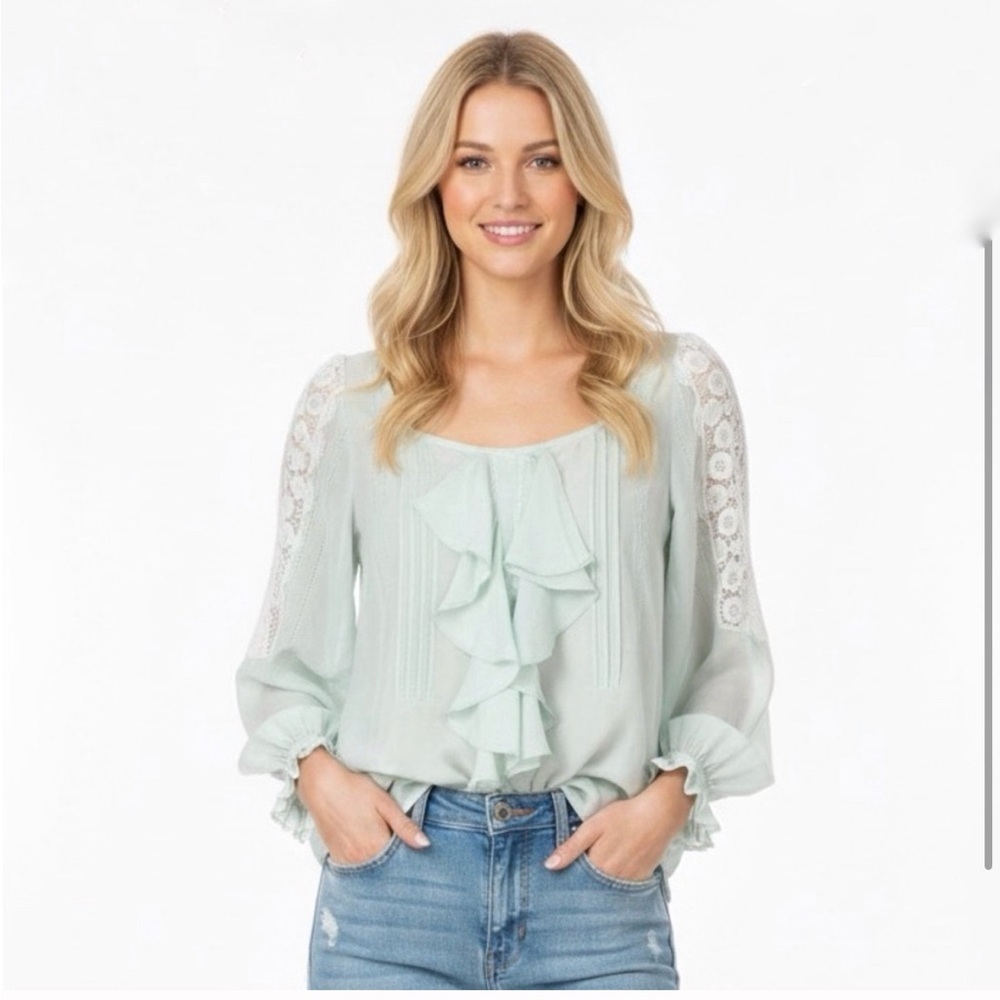 FLOREAT by Anthropologie size 4 top